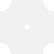Ekena Millwork Haus Architectural Grade PVC Contemporary Ceiling Medallion, 34"OD x 3"ID x 11 1/4"C x 1"P CMP34HS-03000 - alternate 3